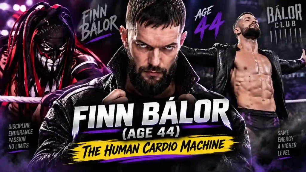 Finn Bálor The Human Cardio Machine