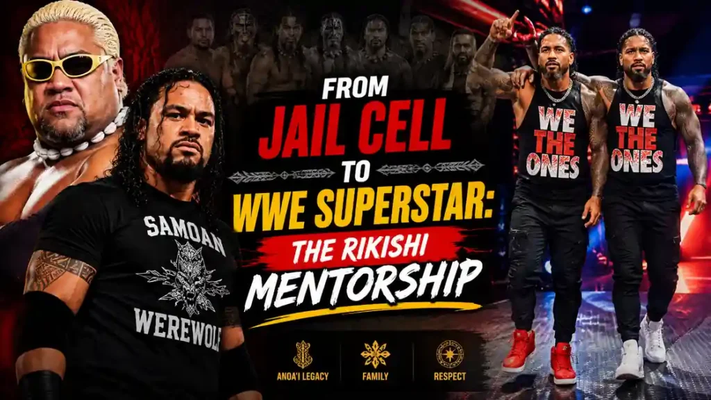 Jacob Fatu uncle Rikishi mentorship and Anoa'i family wrestling roots