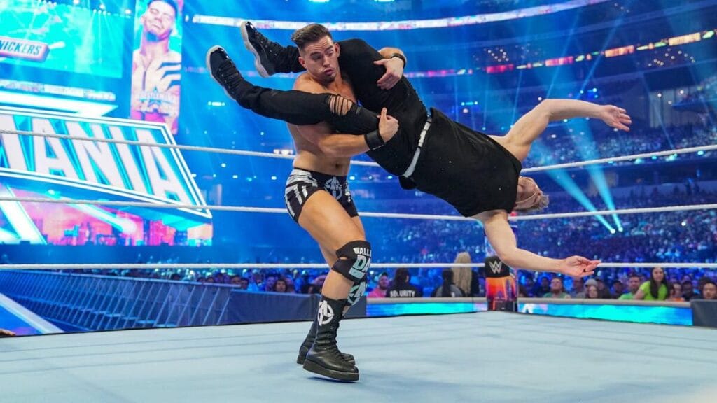 Pat McAfee vs Austin Theory — WrestleMania 38 (2022)