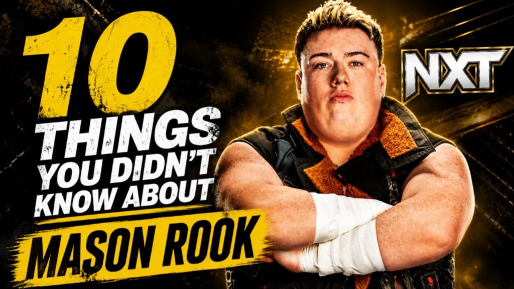 Mason Rook 10 things you didn't know about the rising WWE NXT star.