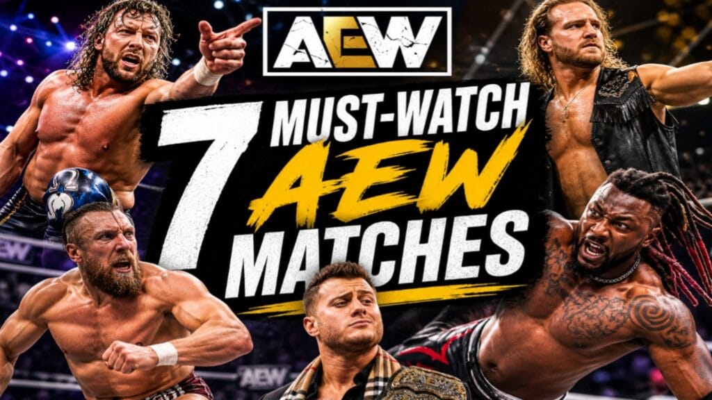 Top 7 AEW matches you must watch with Kenny Omega, MJF, Bryan Danielson and more