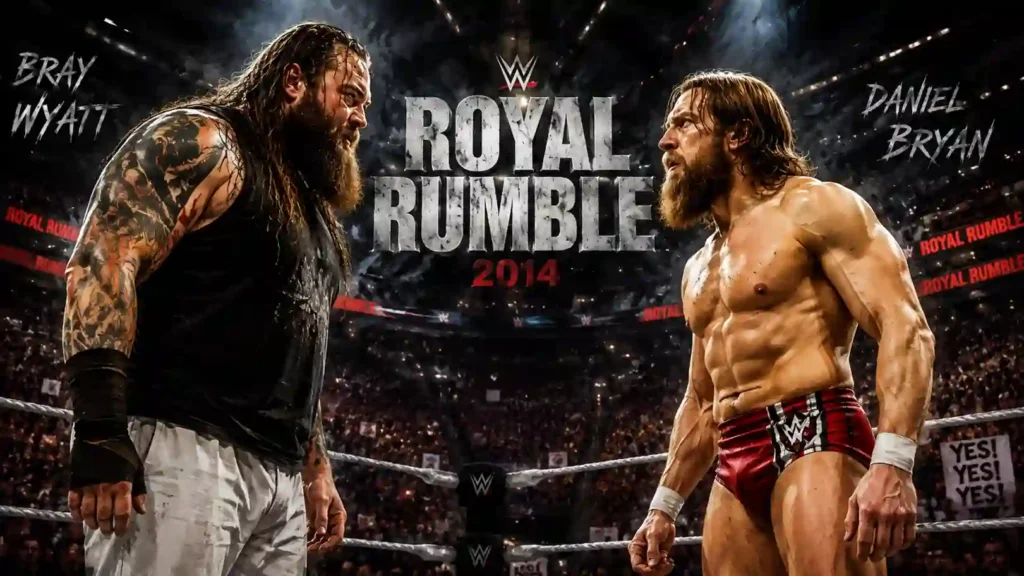 Bray Wyatt vs Daniel Bryan at the 2014 Royal Rumble