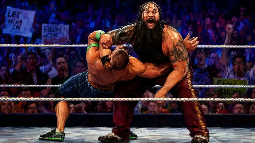 Bray Wyatt vs John Cena at WrestleMania XXX