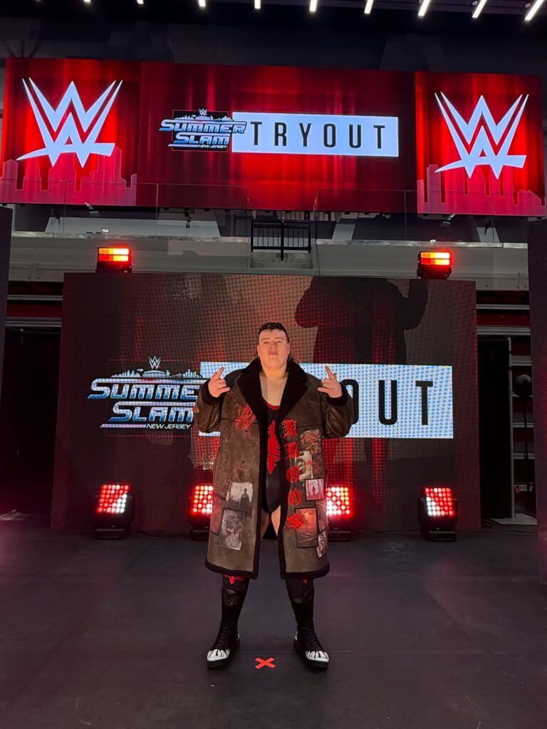 mason rook wwe try out