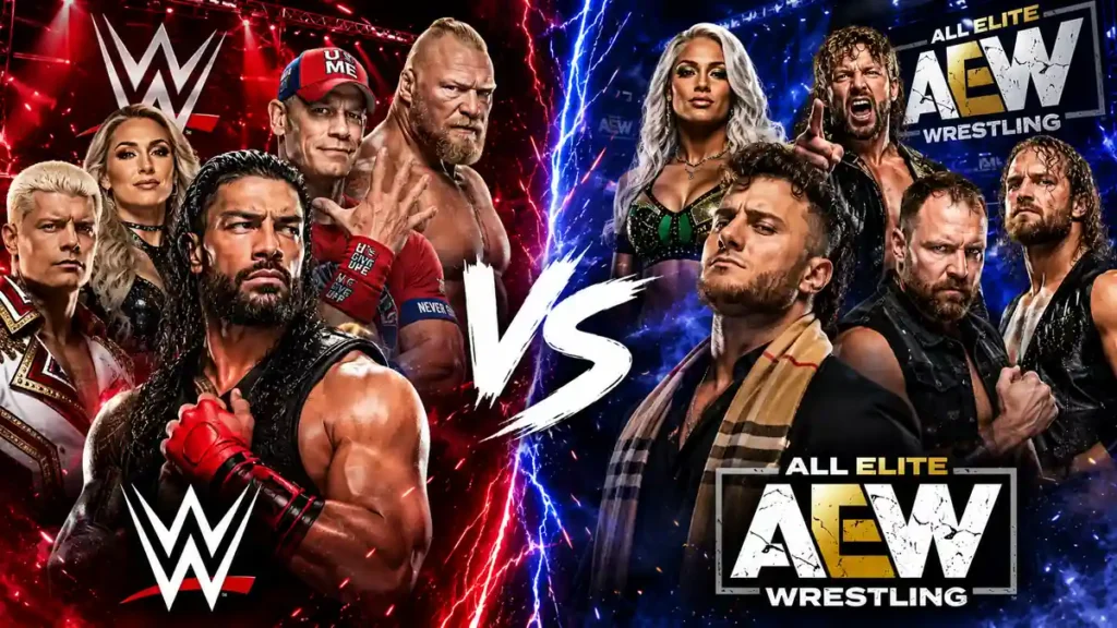 aew vs wwe