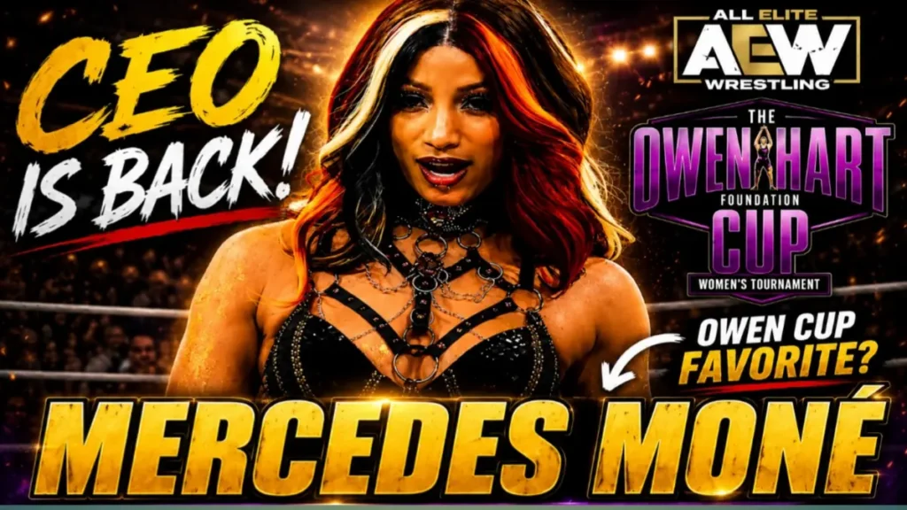 Mercedes Moné returns to AEW as the favorite to win the Owen Hart Foundation Cup tournament