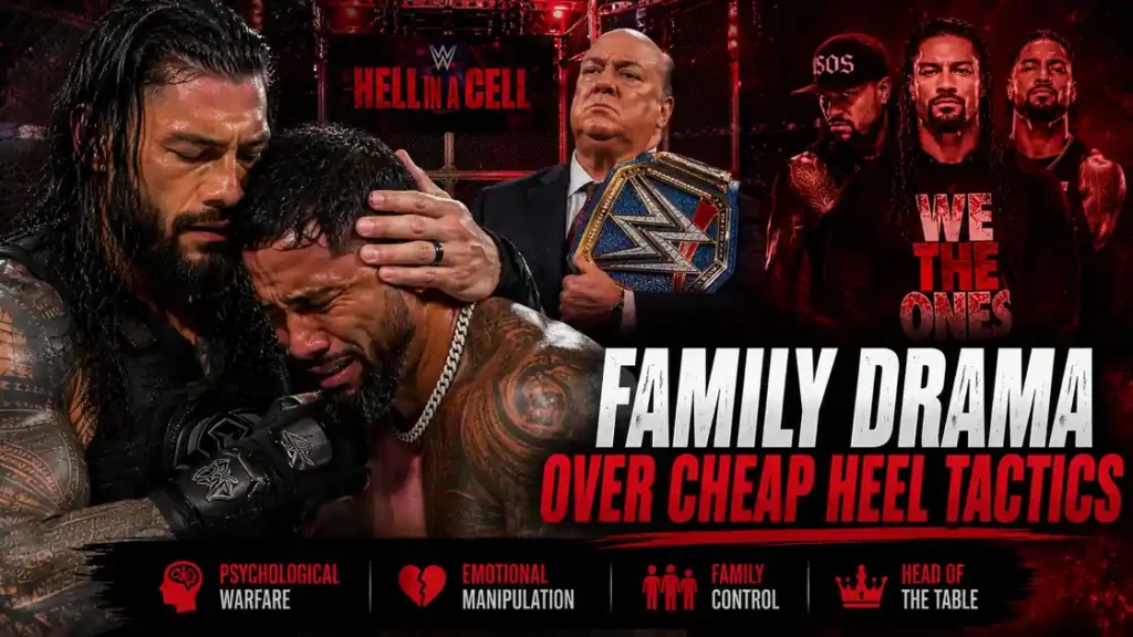 Roman Reigns psychological warfare Jey Uso Bloodline storyline