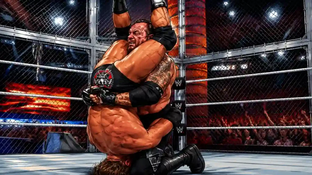 undertakers tombstone piledriver