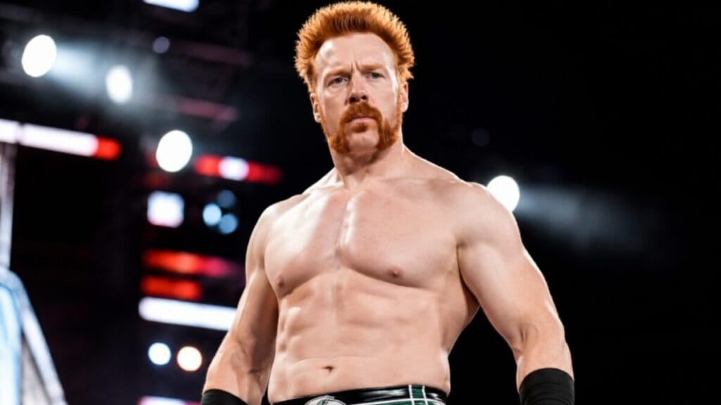 Sheamus WWE Celtic Warrior career retrospective graphic
