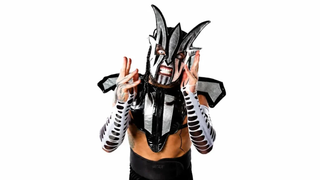 Jeff Hardy as Willow wearing his iconic mask during a TNA Impact Wrestling appearance