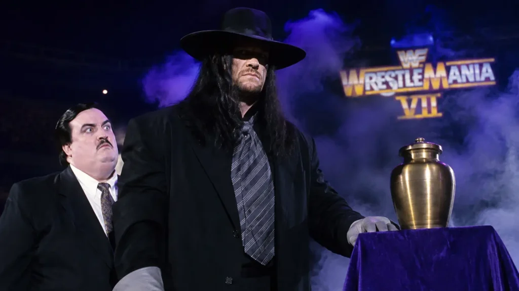 The Undertaker early WrestleMania Streak matches with Paul Bearer