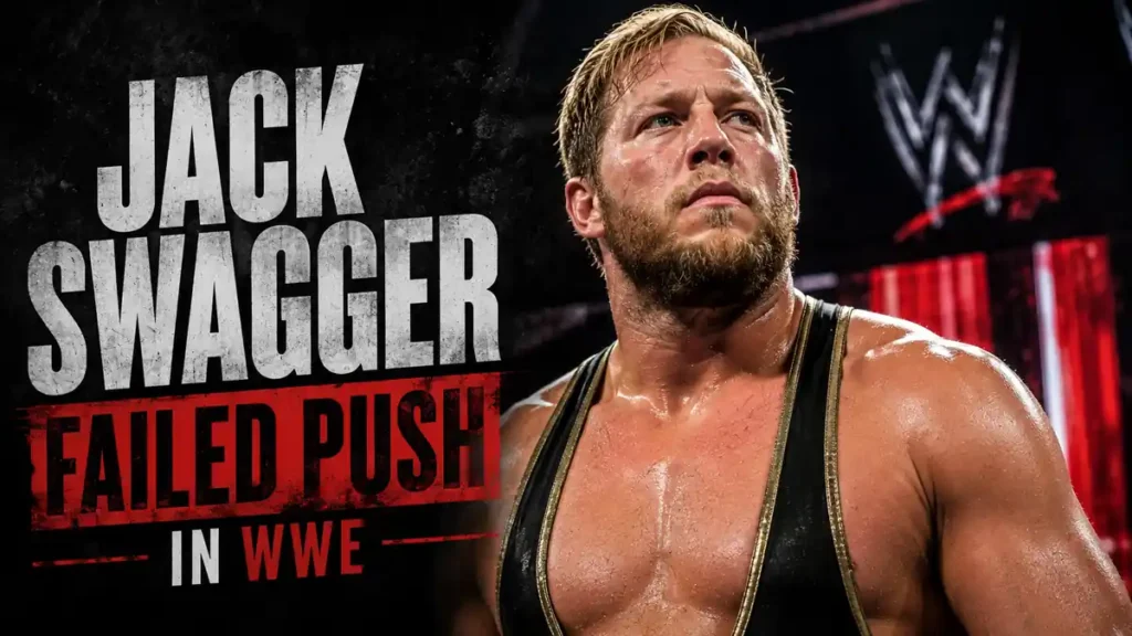 Jack Swagger in WWE during his failed push