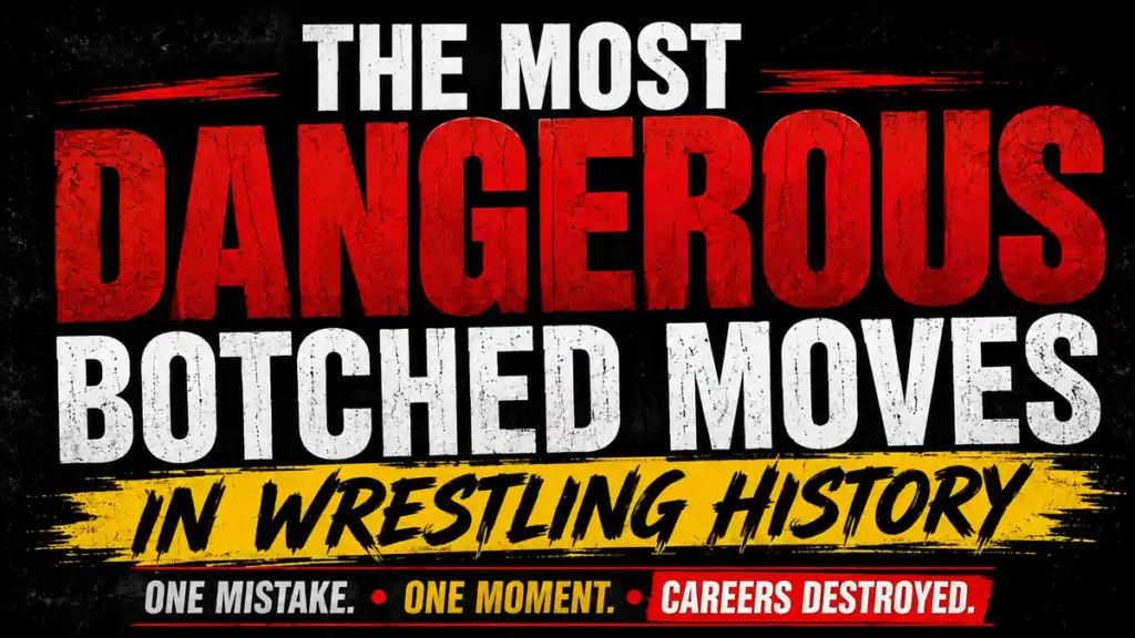 The Most Dangerous Botched Moves in Wrestling History poster