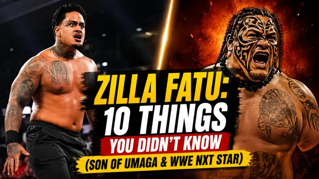 Zilla Fatu 10 things you didn't know featured graphic with Umaga