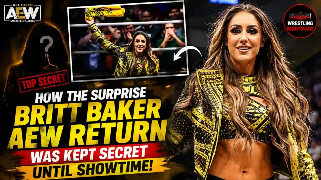 How the Surprise Britt Baker AEW Return Was Kept Secret Until Showtime Feature image